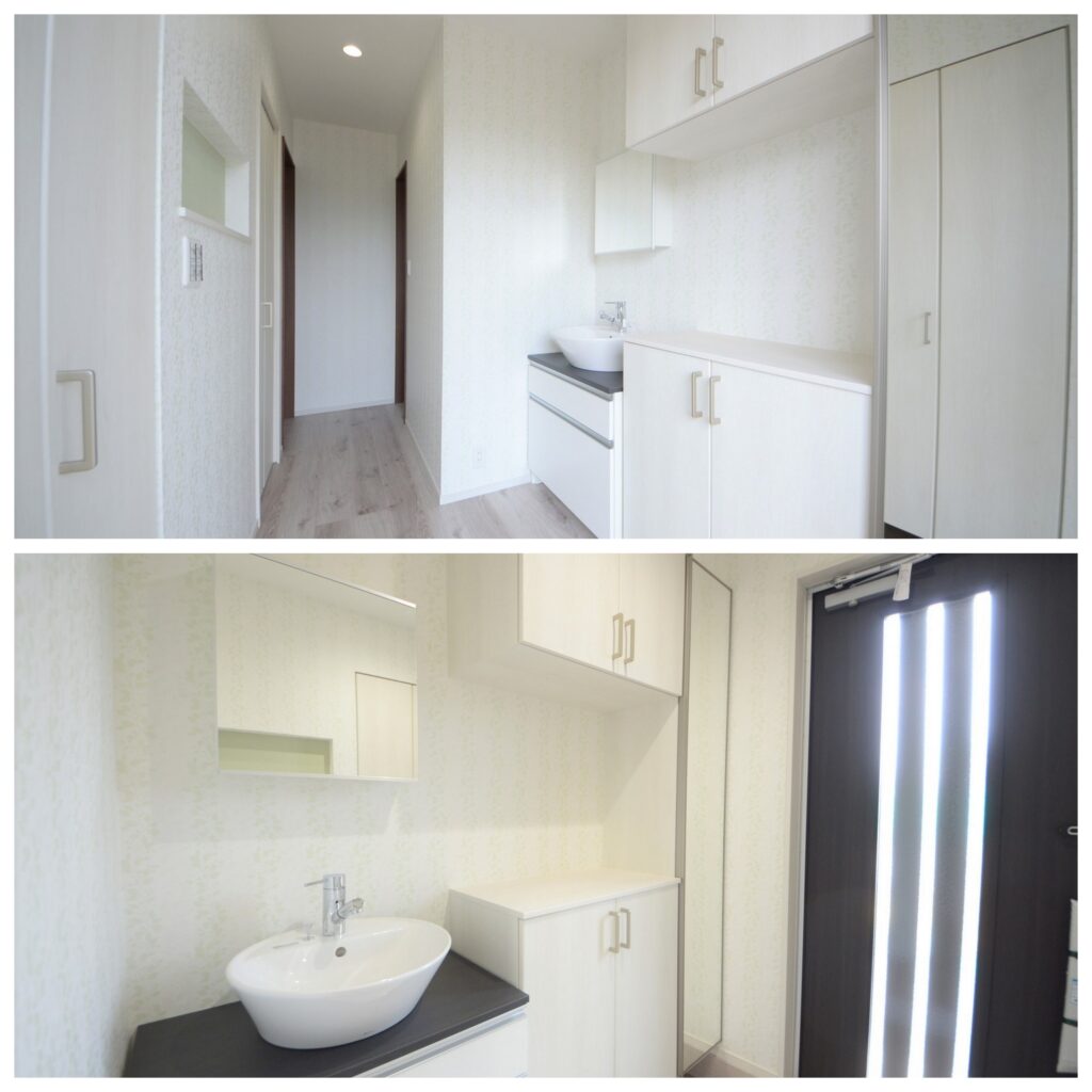 おすすめ間取りvol１ 玄関に手洗い場 千葉県鎌ケ谷市 白井市 船橋市 松戸市の新築平屋住宅専門店 らくいえ